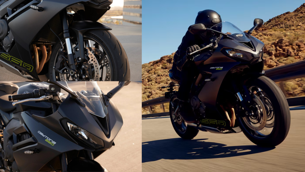 Triumph Daytona 660 bike