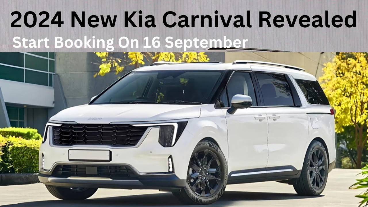 2024 New Kia Carnival MPV Car