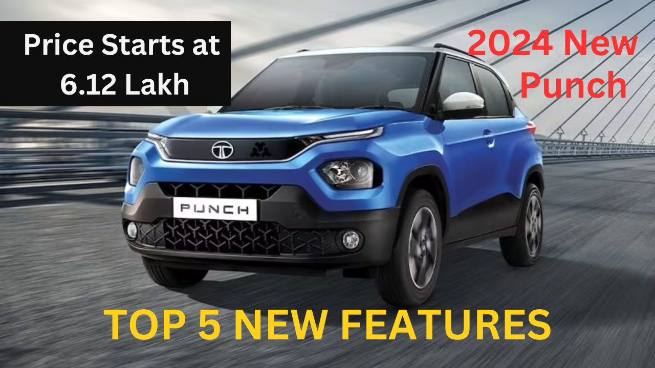 2024 New Tata Punch Car TOP 5 NEW FEATURES
