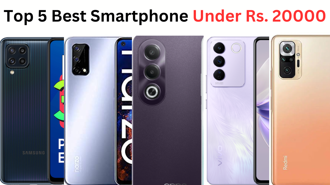 TOP 5 Best Smartphones Under Rs. 20000 in india