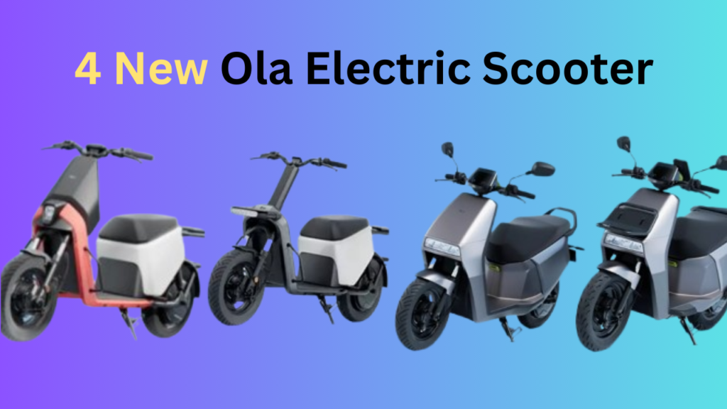 4 New Ola Electric Scooter Launched