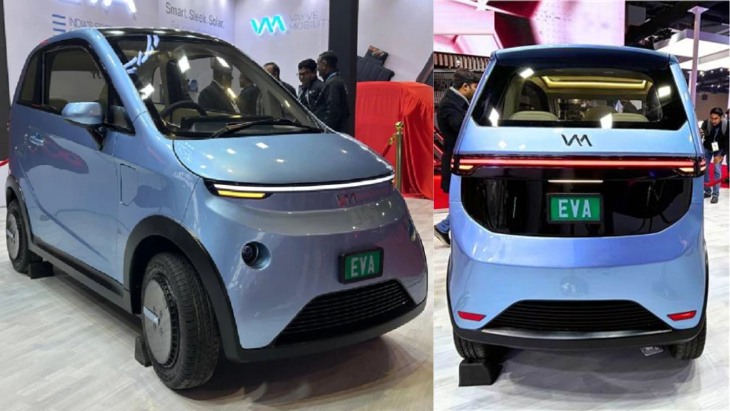 Vayve Eva Solar Car Launched