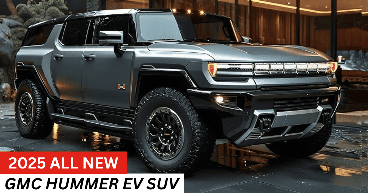 2025 New GMC Hummer EV SUV Car