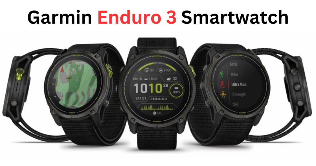 Garmin Enduro 3 Solar Charge Smartwatch