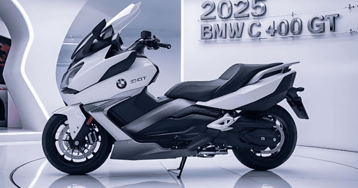 2025 BMW C 400 GT Scooter Launch