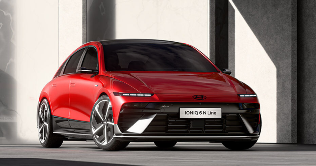 Hyundai Ioniq 6 Electric Car 