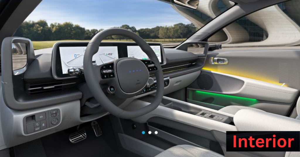 2025 New Hyundai Ioniq 6 Electric Car Interior