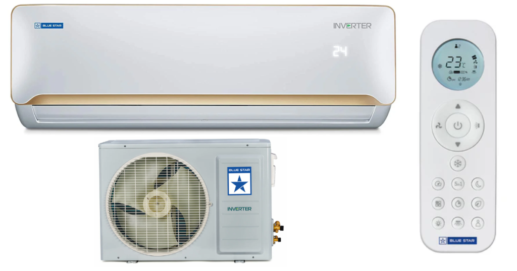 Blue Star 1.5 Ton 5 Star Inverter Split AC