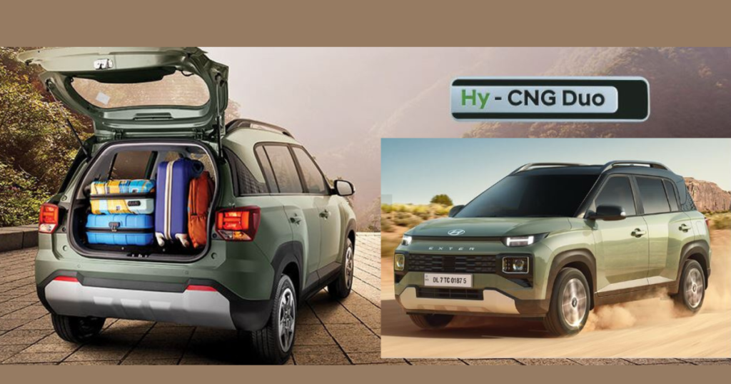 2025 New Hyundai Exter Hy-CNG Duo Car Launched 