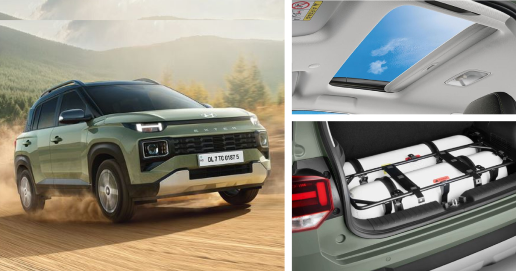 2025 New Hyundai Exter Hy-CNG Duo Car Launched 