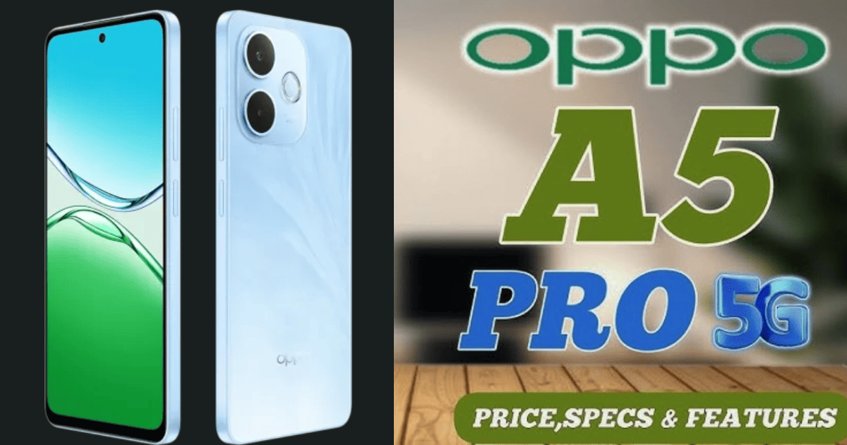OPPO A5 Pro 5G Smartphone Launched in India