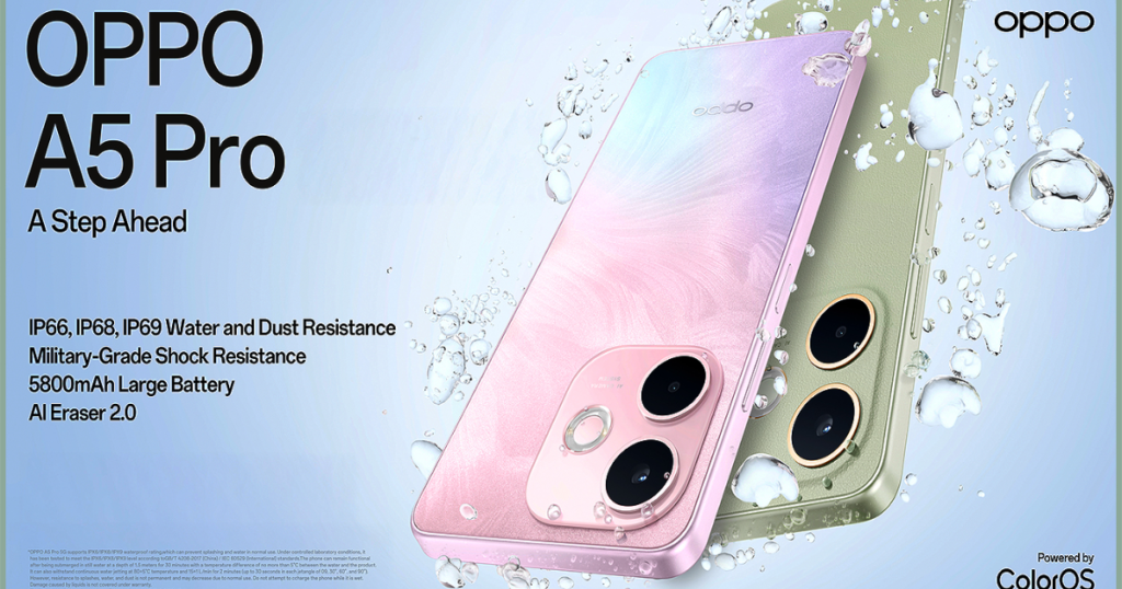 OPPO A5 Pro 5G Smartphone Launched in India