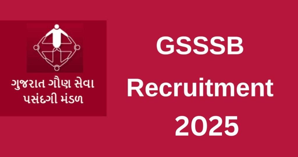 GPSSB Work Assistant & Tracer Recruitment 2025