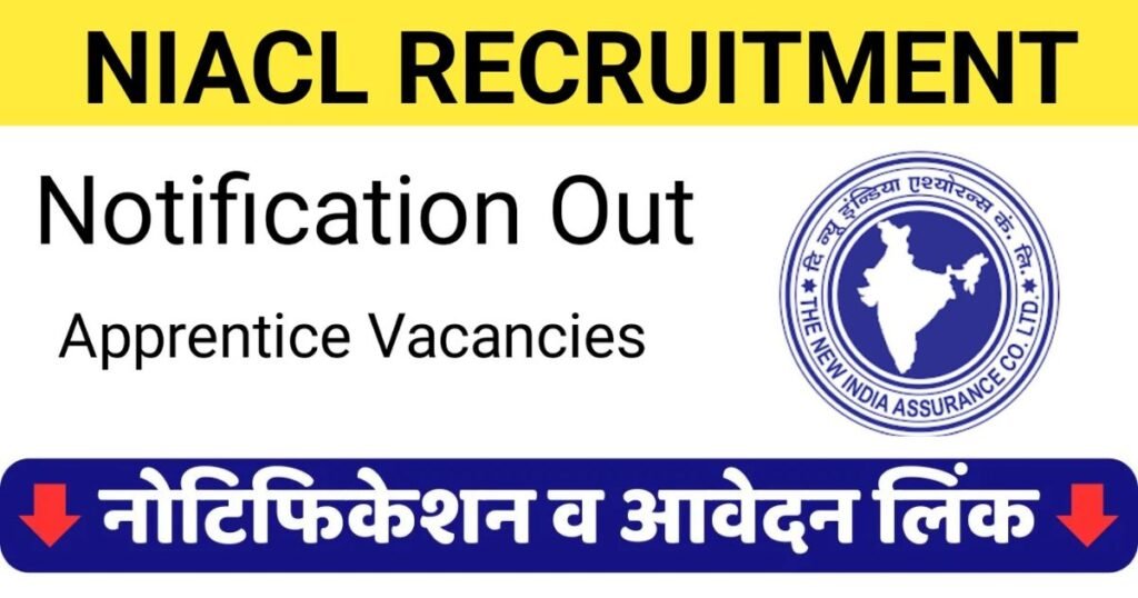NIACL Apprentice Recruitment 2025