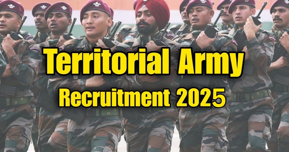 Territorial Army Officer Recruitment 2025