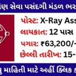 GSSSB X-Ray Assistant भर्ती 2025: 40 पदों पर सुनहरा मौका, जाने पूरी जानकारी